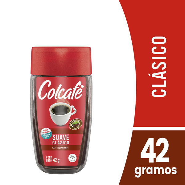 Colcafé Café Instantáneo Suave Clásico 42 g