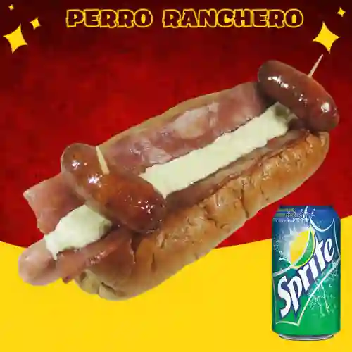 Combo Perro Ranchero + Sprite 350 ml