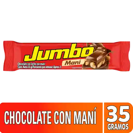 Jumbo Chocolate con Maní 