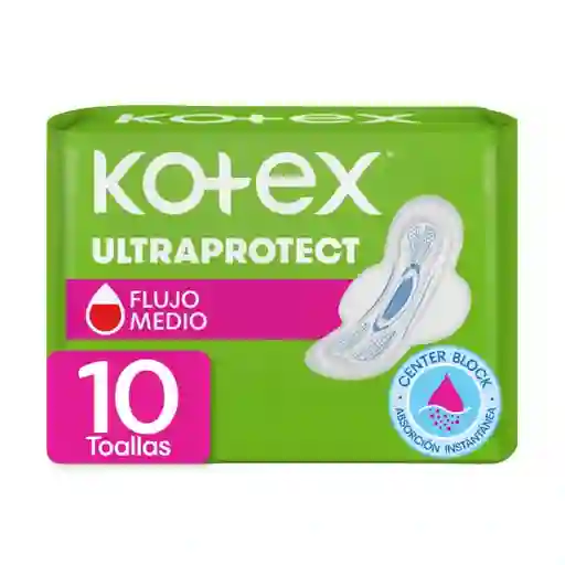 Toallas Femeninas Kotex Normal 10 Und + 2 Und