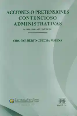 Acciones o pretensiones contencioso administrativas