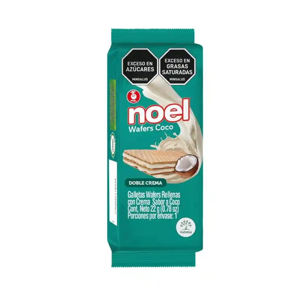 Galletas Noel Wafers Coco