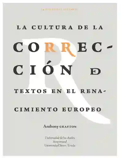 La cultura de la corrección de textos en el Renacimiento europeo