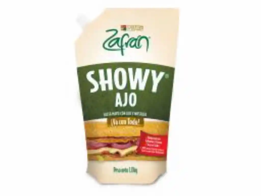 Zafrán Salsa Showy Ajo Doy Pack