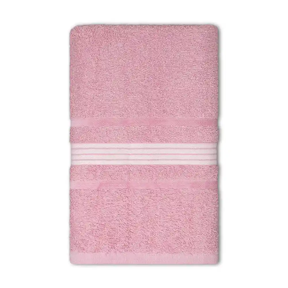 Toalla Baño 65x130 Cm en 380 Gm Rosado