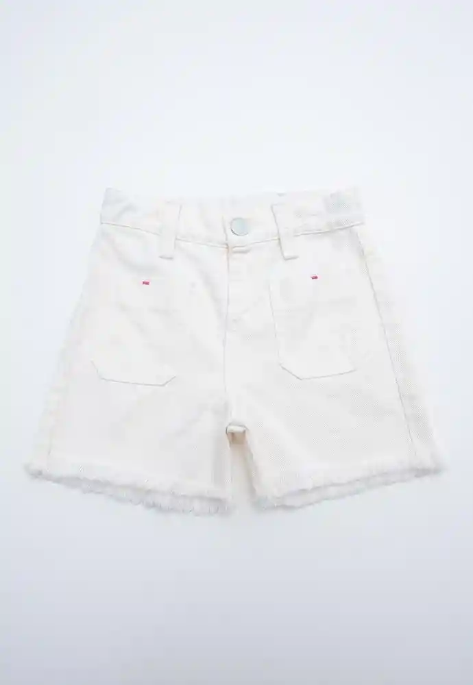 Short Indigo 2t-ivory
