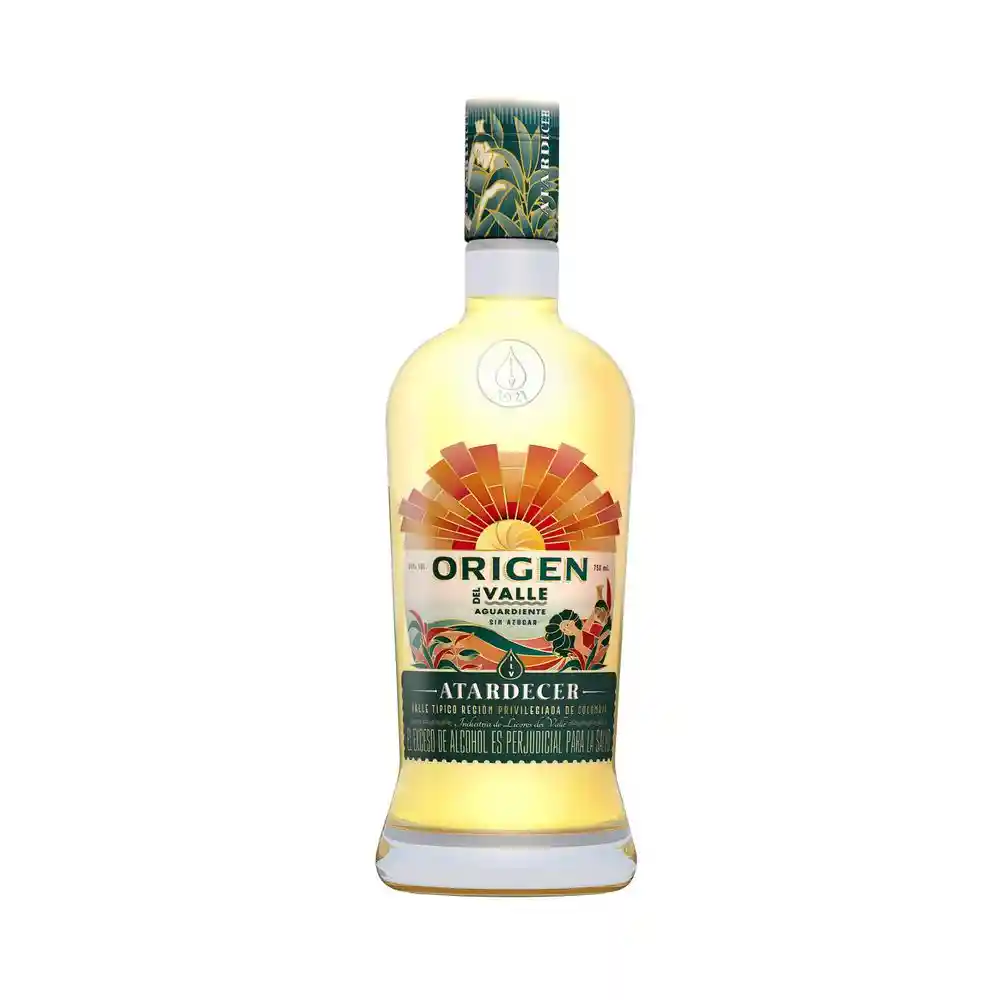 Del Valle Aguardiente Amarillo Sin Azúcar