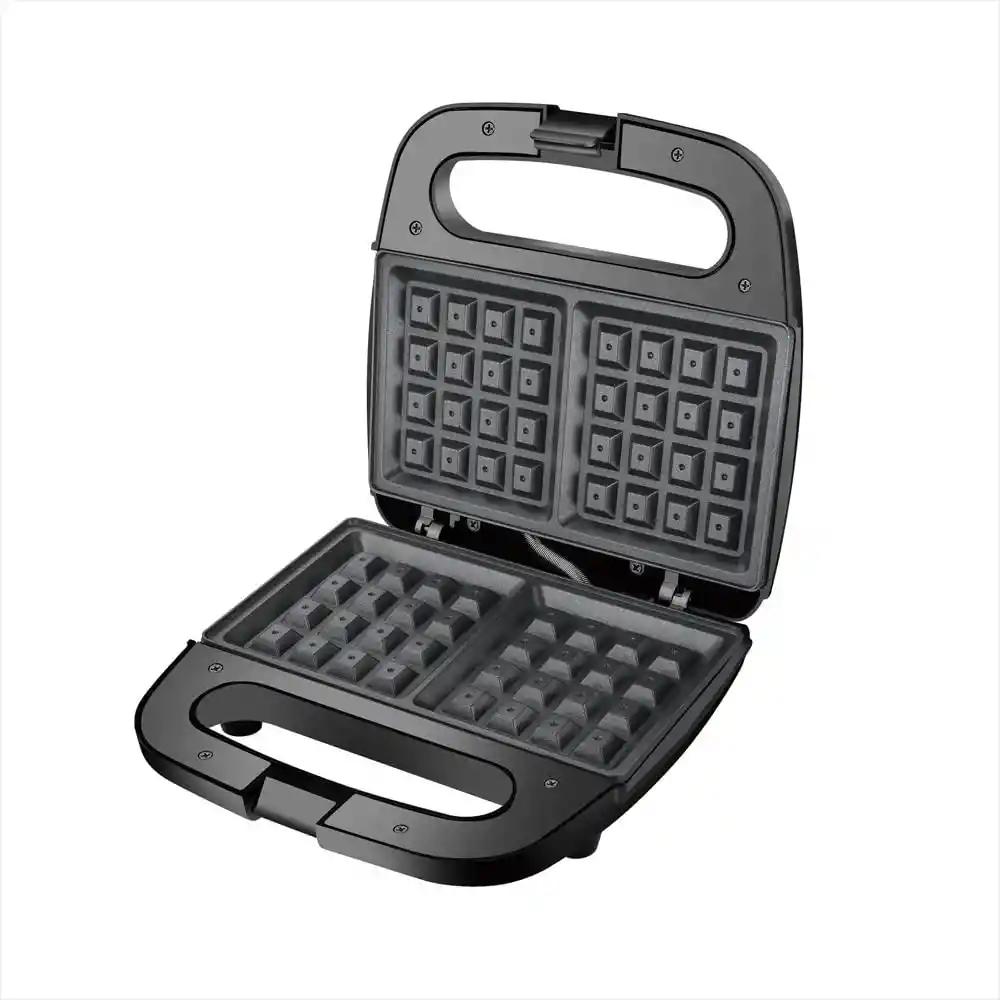 Wafflera Belga Power Ready 2 Rebanadas Acero Masterchef