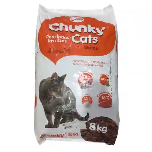 Chunky Alimento para Gatos Adultos Sabor Pollo