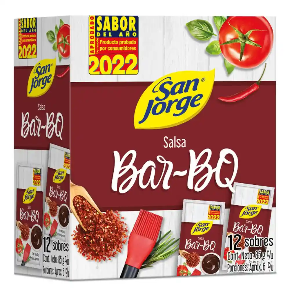 Salsa Bbq Display San Jorge