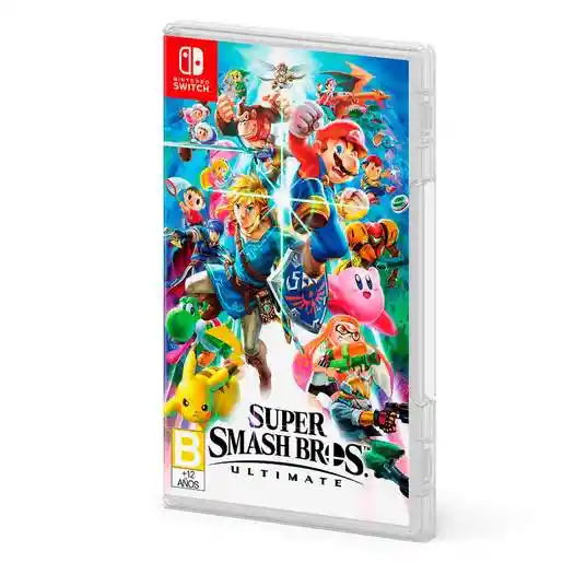 Nintendo Swicth Videojuego Super Smash Bros Ultimate 