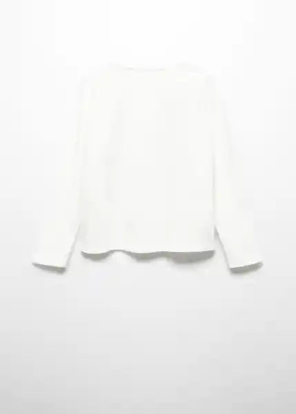 Camiseta Ballet Off White Talla 14 Niña Mango