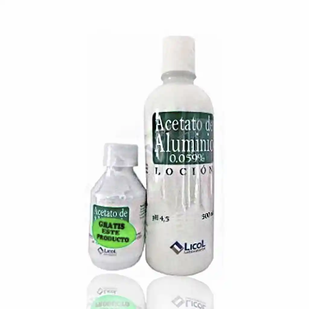  Licol Pharma Acetato De Aluminio + Acetato De Aluminio 