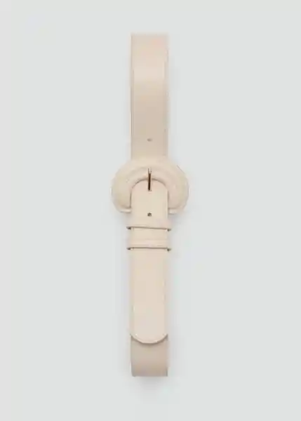 Cinturón Terry Crudo Talla M Mujer Mango