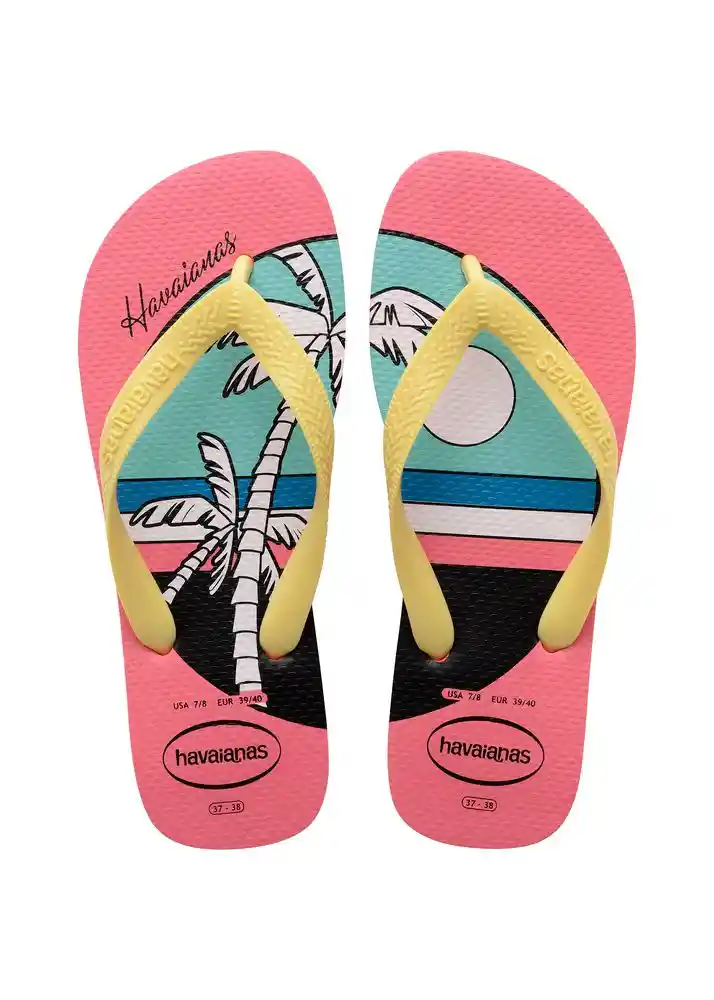 Sandalias Top Vibes 39/40-rosadoper