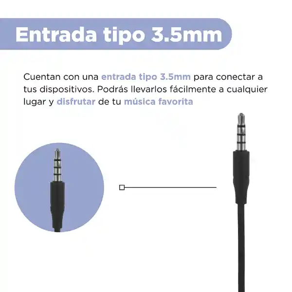 Audífonos Magnéticos de Cable Metal Mod Pa506 Negro Miniso