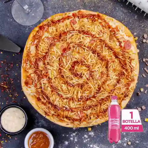 Combo Pizza Alemana + Postobón Manzana 400 ml