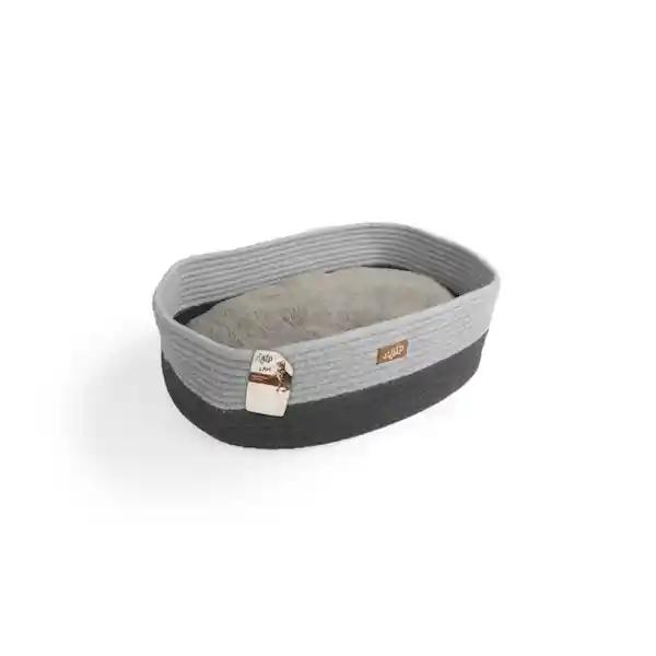 AFP Cama Para Gato Oval Cat Bed Grey