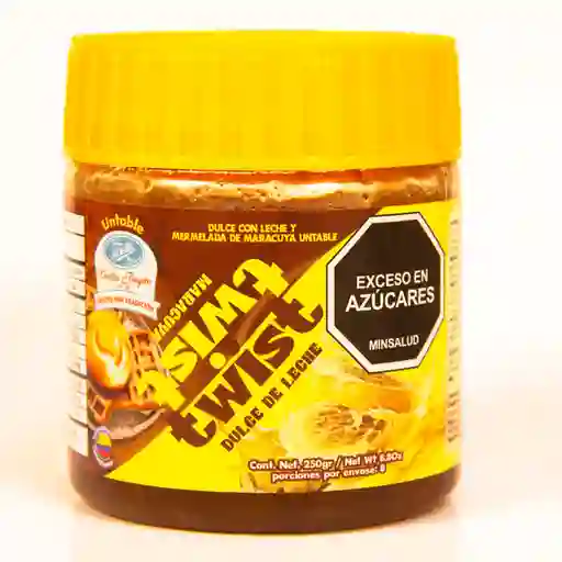 Twist Twist Mermelada de Maracuyá Con Dulce de Leche