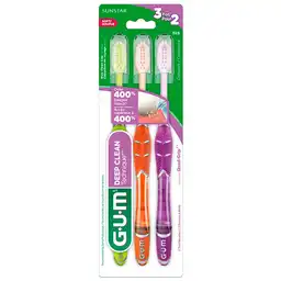 Gum Cepillo de Dientes Deep Clean Technique Suave