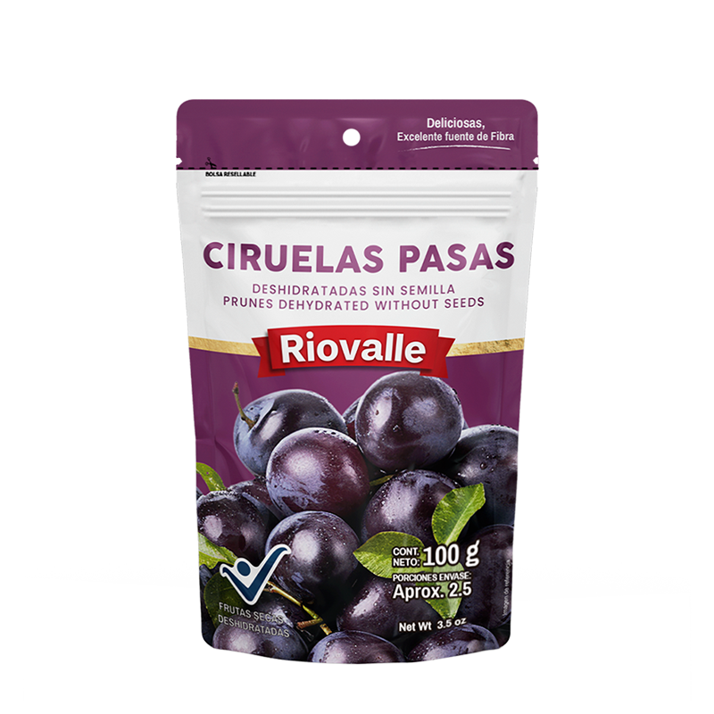 Rio Valle Ciruelas Pasas Deshidratadas 100 g