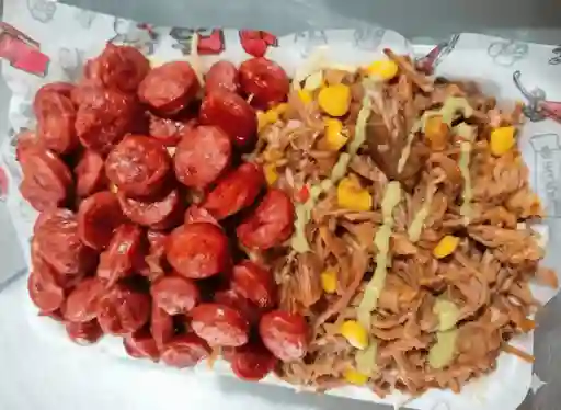 Salchipapa Choricarne