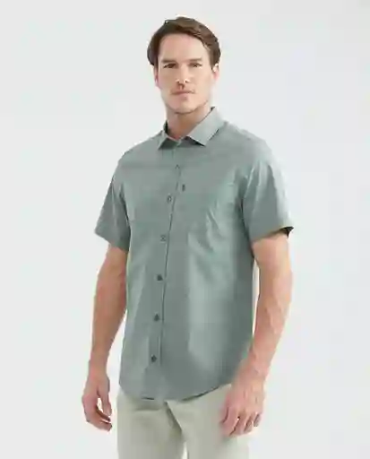 Camisa Carbón Pocket Verde Martini Medio T.S Chevignon