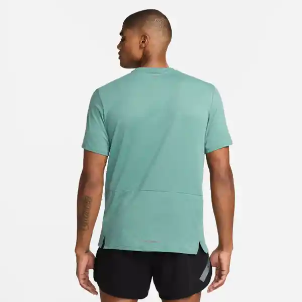 Nike Camiseta M Df Rise 365 Run Div Top Hombre Verde Talla M