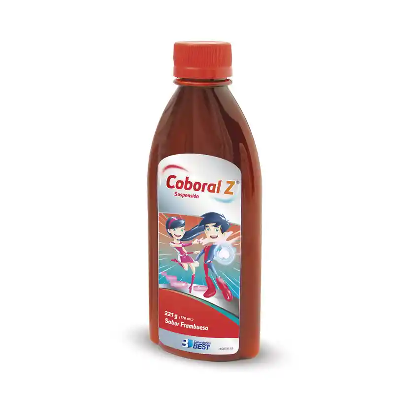 Coboral Z Bebida Alimenticia Suspensión Sabor Frambuesa