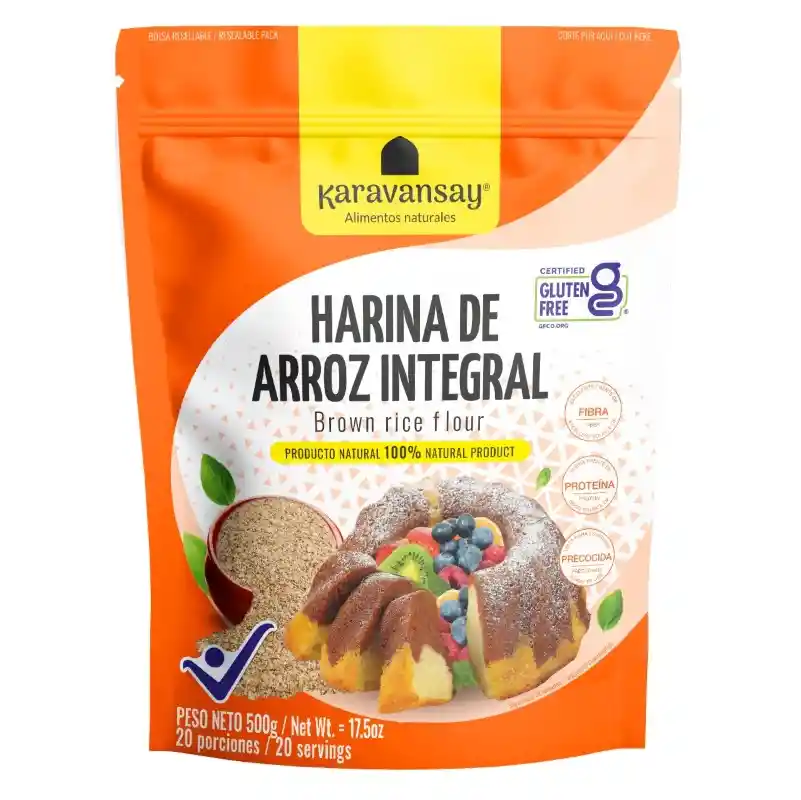 Karavansay Harina De Arroz Integral