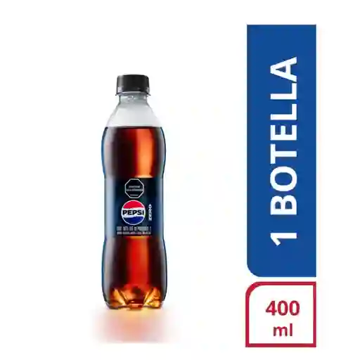 Pepsi Gaseosa Cero Pet 400 mL