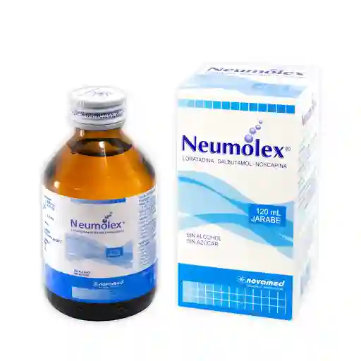 Neumolex Jarabe Sin Azúcar (5 mg/ 2 mg/ 2.5 mg) 120 mL