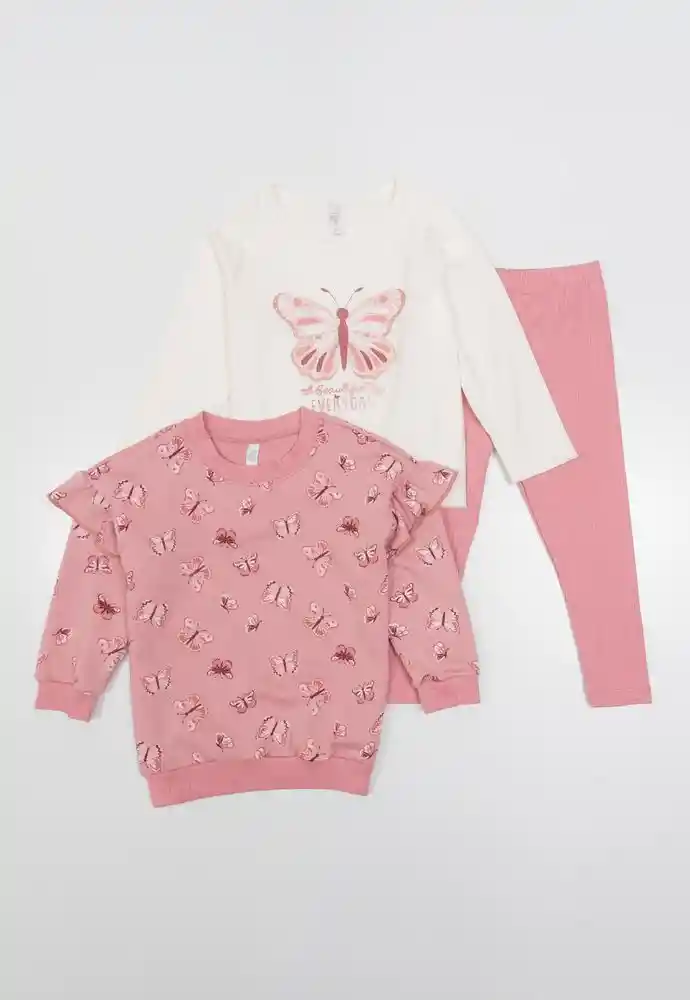 Conjunto Paq X 3 6/9 Meses-estamp 1