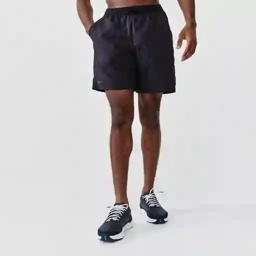 Kalenji Pantaloneta Transpirable Dry + Hombre Negro Talla S