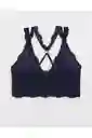 Bralette Azul Floral Medium American Eagle