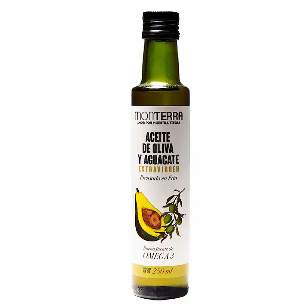 Monterra Aceite de Aguacate con Oliva Extra Virgen