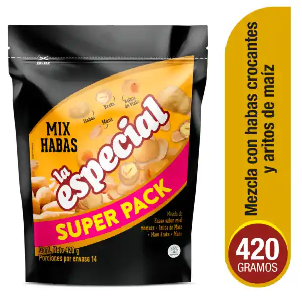 La Especial Snack Habas Mix