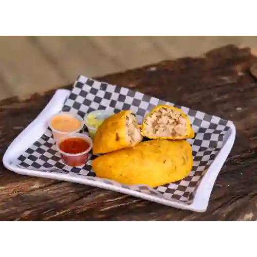 Empanada de Arroz y Carne