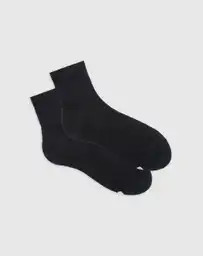 Medias Deportivas Cortas Masculino Wiyo Punto Blanco Talla 10-12
