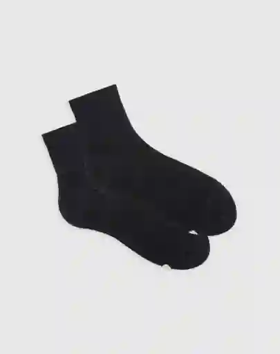 Medias Deportivas Cortas Masculino Wiyo Punto Blanco Talla 10-12