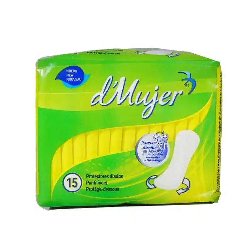D´mujer Protectores Diarios Femeninos