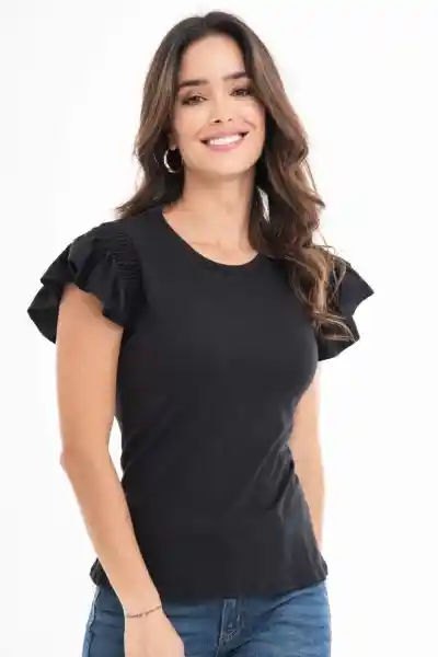 Ragged Camiseta Romina Color Negro Talla M