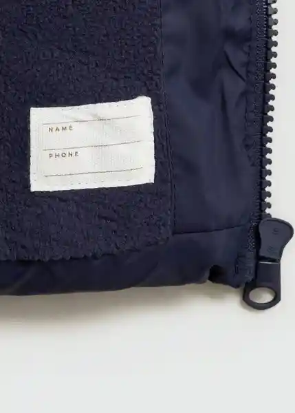 Abrigo Anorak Aldo7 Navy Talla 69 Niños Mango