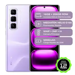Celular Infinix Hot 50 Pro+ 256 Gb 8 Gb Ram Purpura