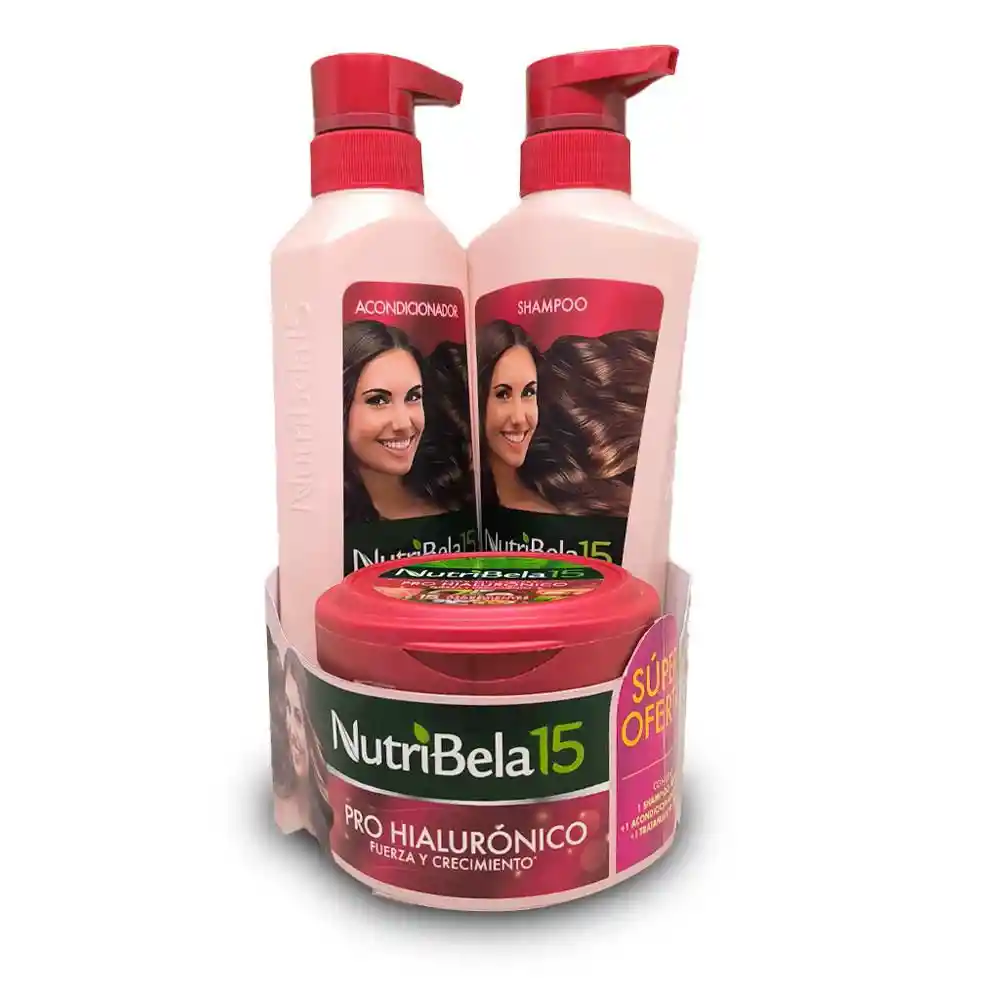 Nutribela Shampoo Acondicionador y Tratamiento