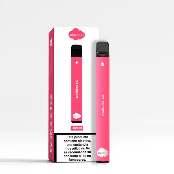 Glucloud Vaporizador Lychee Ice Mini 500 Puffs