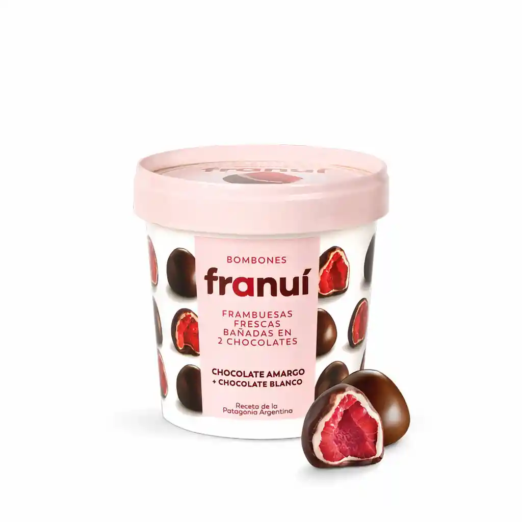 Franuí Frambuesas Chocolate Negro