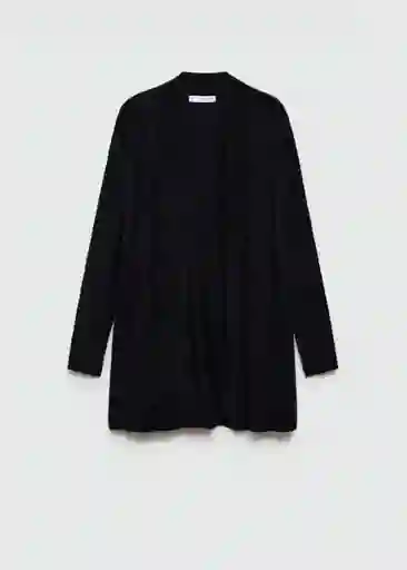 Cardigan Alma Negro Talla L Mujer Mango