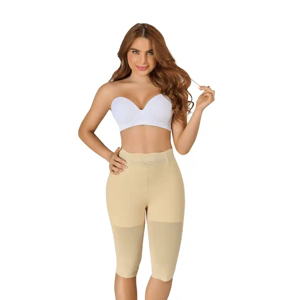 Short Largo Myd Postquirúrgico Beige M Sta0323