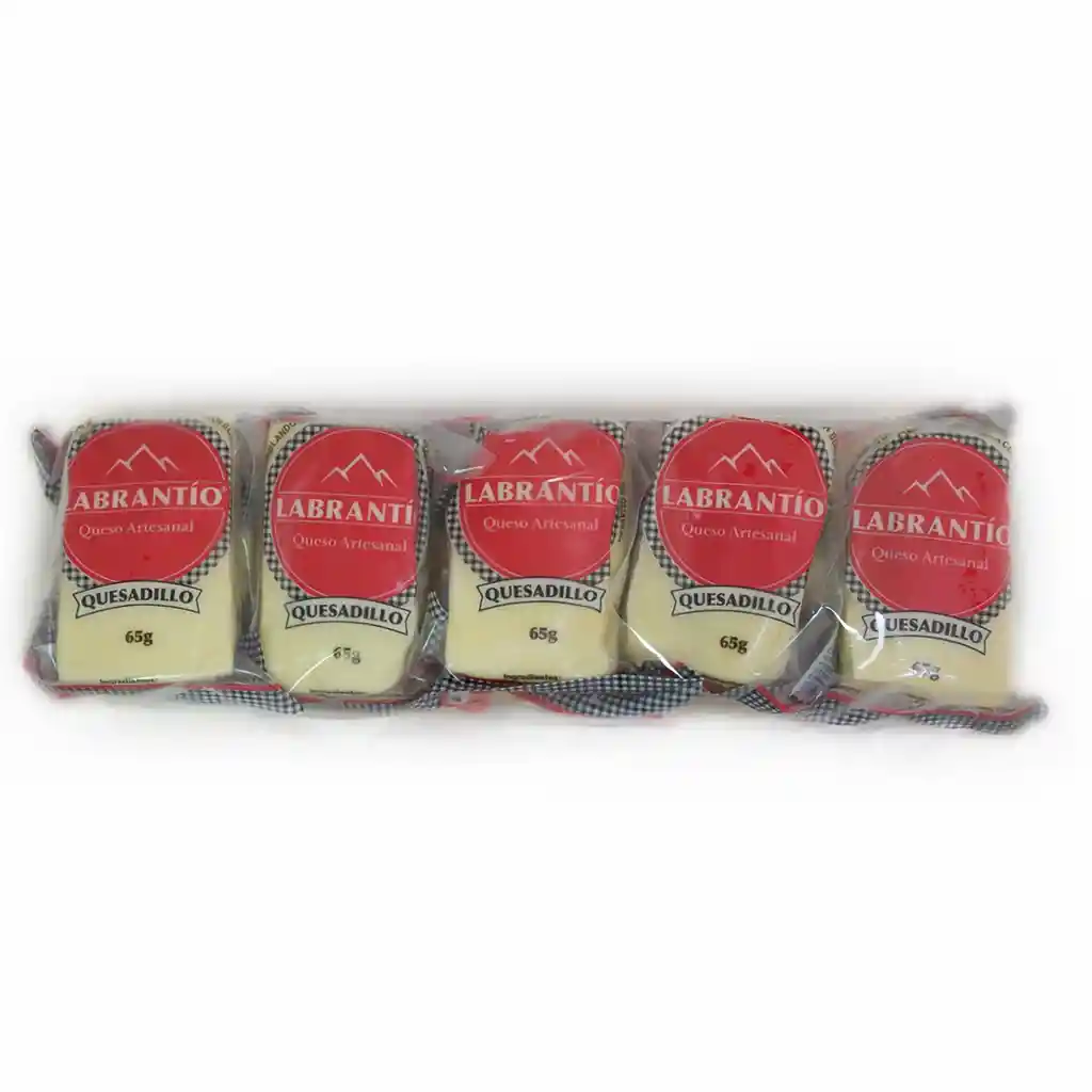 Labrantío Queso Artesanal Quesadillo 65 G Por 10